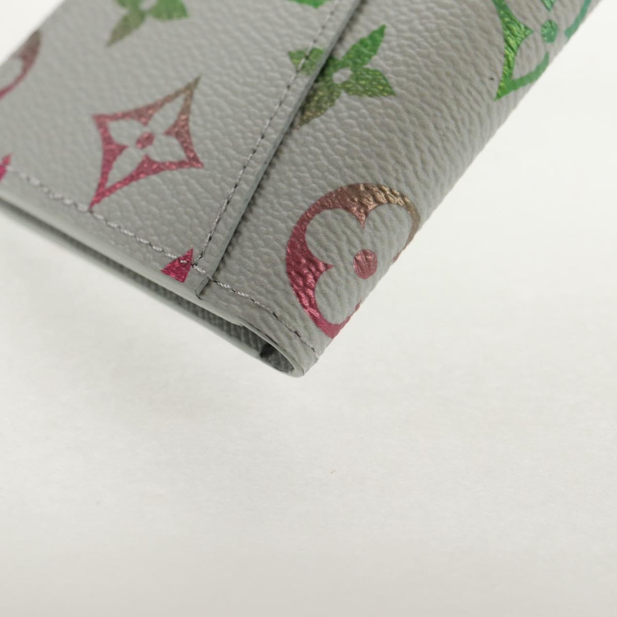 LOUIS VUITTON Multicolor Organizer De Poch Card Case Gray M13910 LV Auth 136560SAM