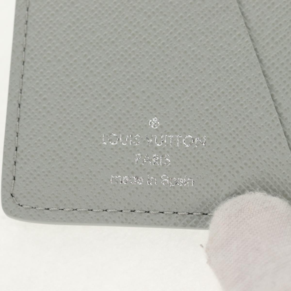 LOUIS VUITTON Multicolor Organizer De Poch Card Case Gray M13910 LV Auth 136560M