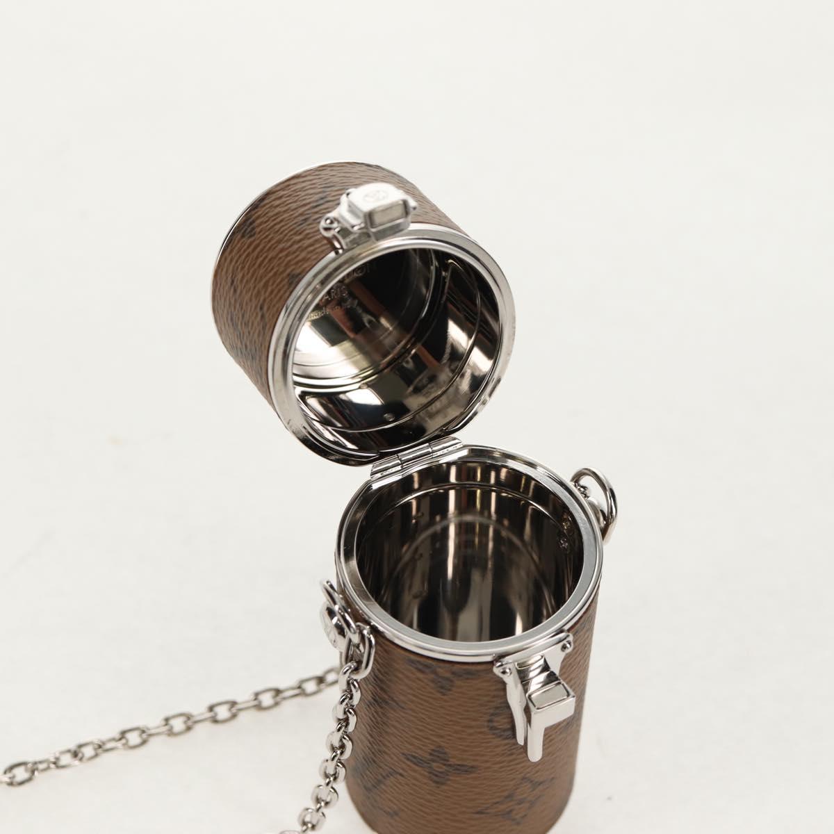 LOUIS VUITTON Monogram Reverse Lipstick Case Cosmetic Pouch MP2407 Auth 136564M