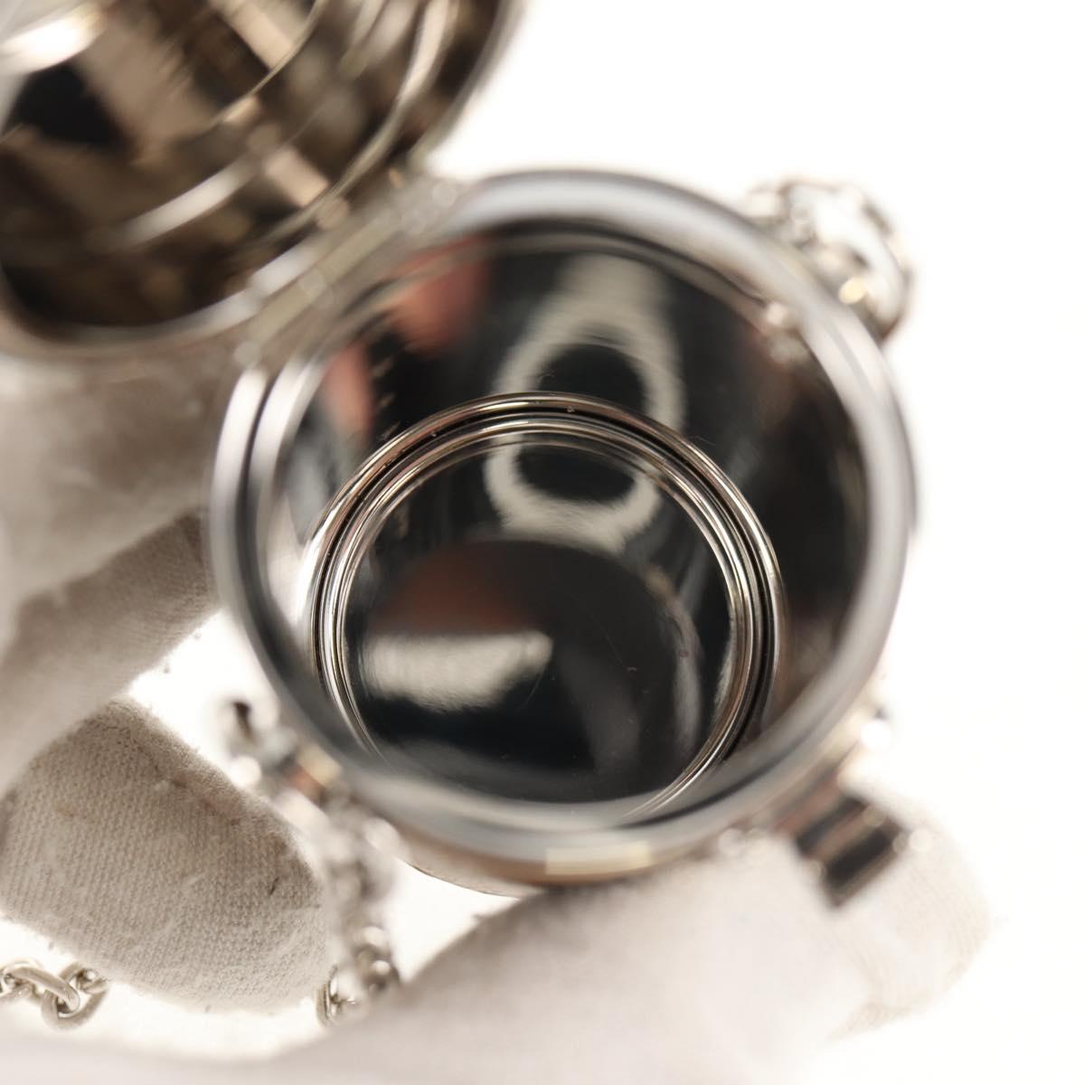 LOUIS VUITTON Monogram Reverse Lipstick Case Cosmetic Pouch MP2407 Auth 136564M