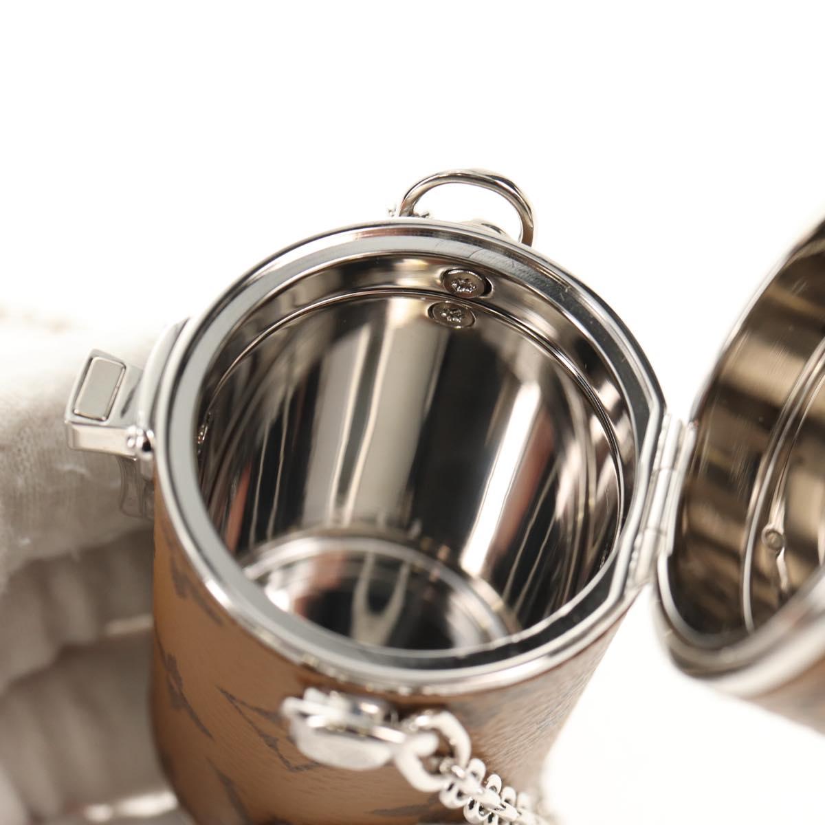 LOUIS VUITTON Monogram Reverse Lipstick Case Cosmetic Pouch MP2407 Auth 136564M