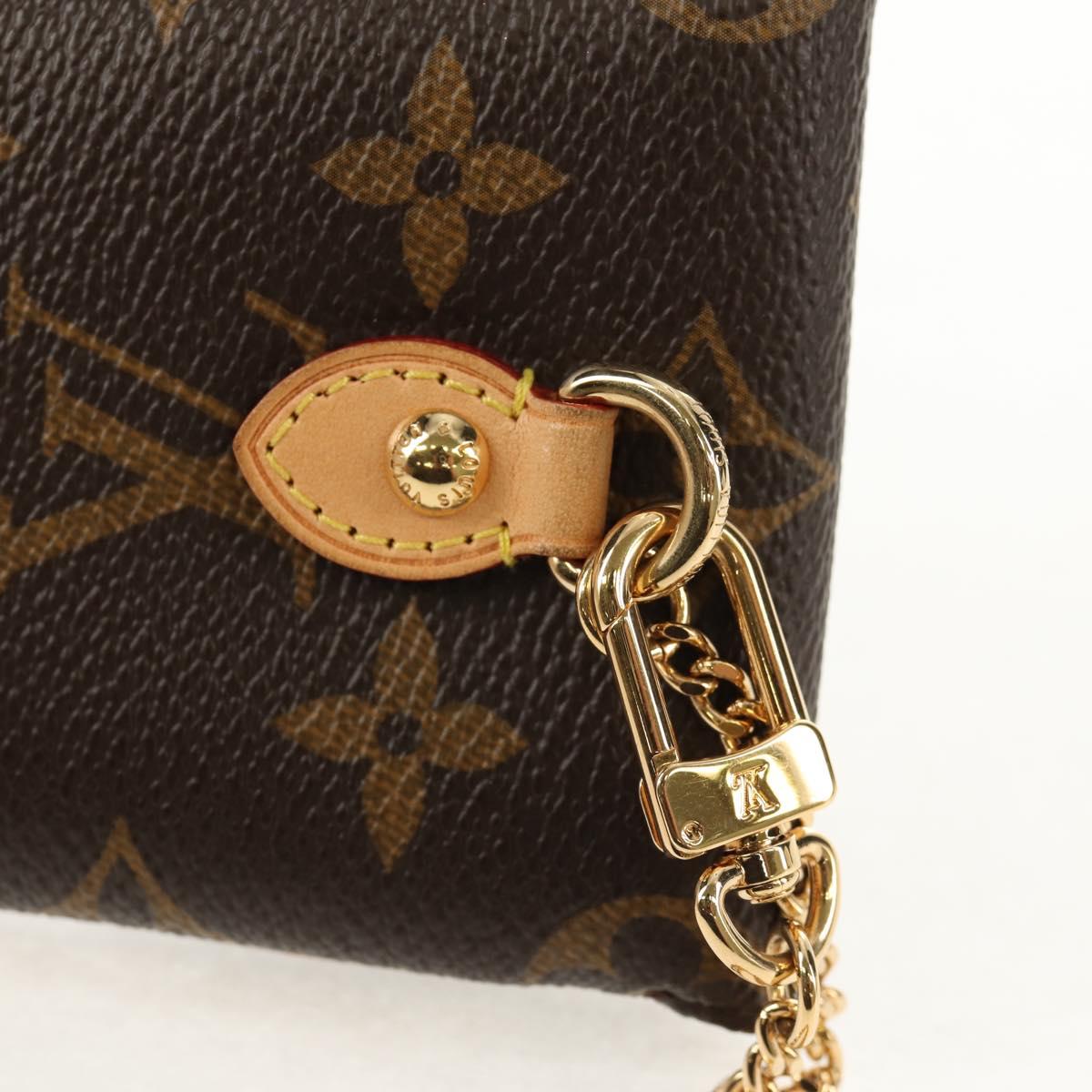 LOUIS VUITTON Monogram EtuiTelephonne MM Cell Phone Case M66546 LV Auth 136565V