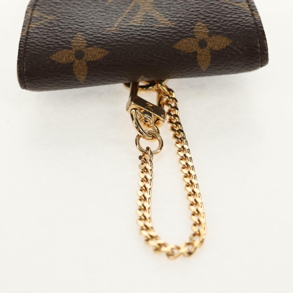 LOUIS VUITTON Monogram EtuiTelephonne MM Cell Phone Case M66546 LV Auth 136565V