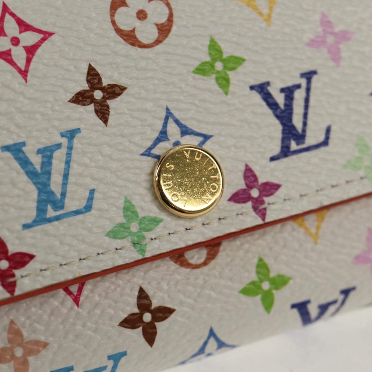 LOUIS VUITTON Multicolor LVxTM Multicles 6 Key Case White M14092 LV Auth 136566M