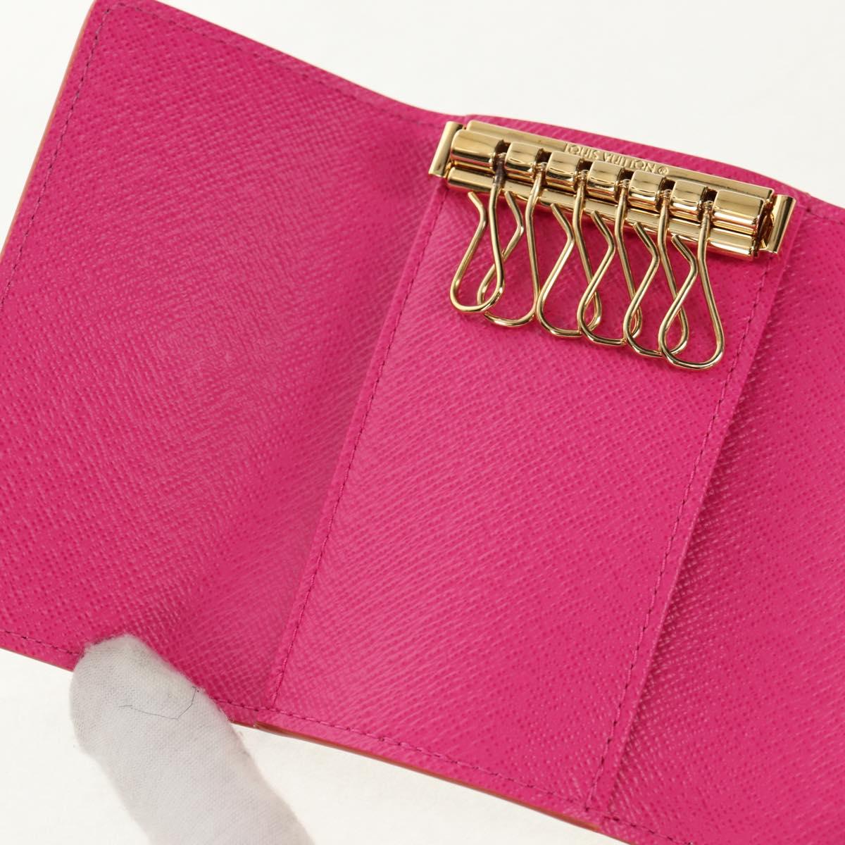 LOUIS VUITTON Multicolor LVxTM Multicles 6 Key Case White M14092 LV Auth 136566M