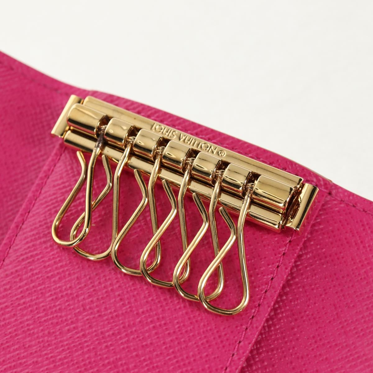 LOUIS VUITTON Multicolor LVxTM Multicles 6 Key Case White M14092 LV Auth 136566M