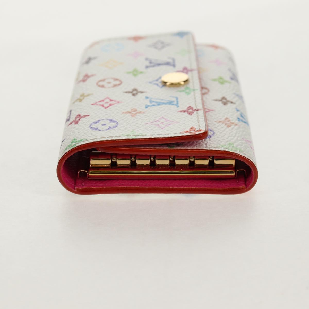 LOUIS VUITTON Multicolor LVxTM Multicles 6 Key Case White M14092 LV Auth 136566M