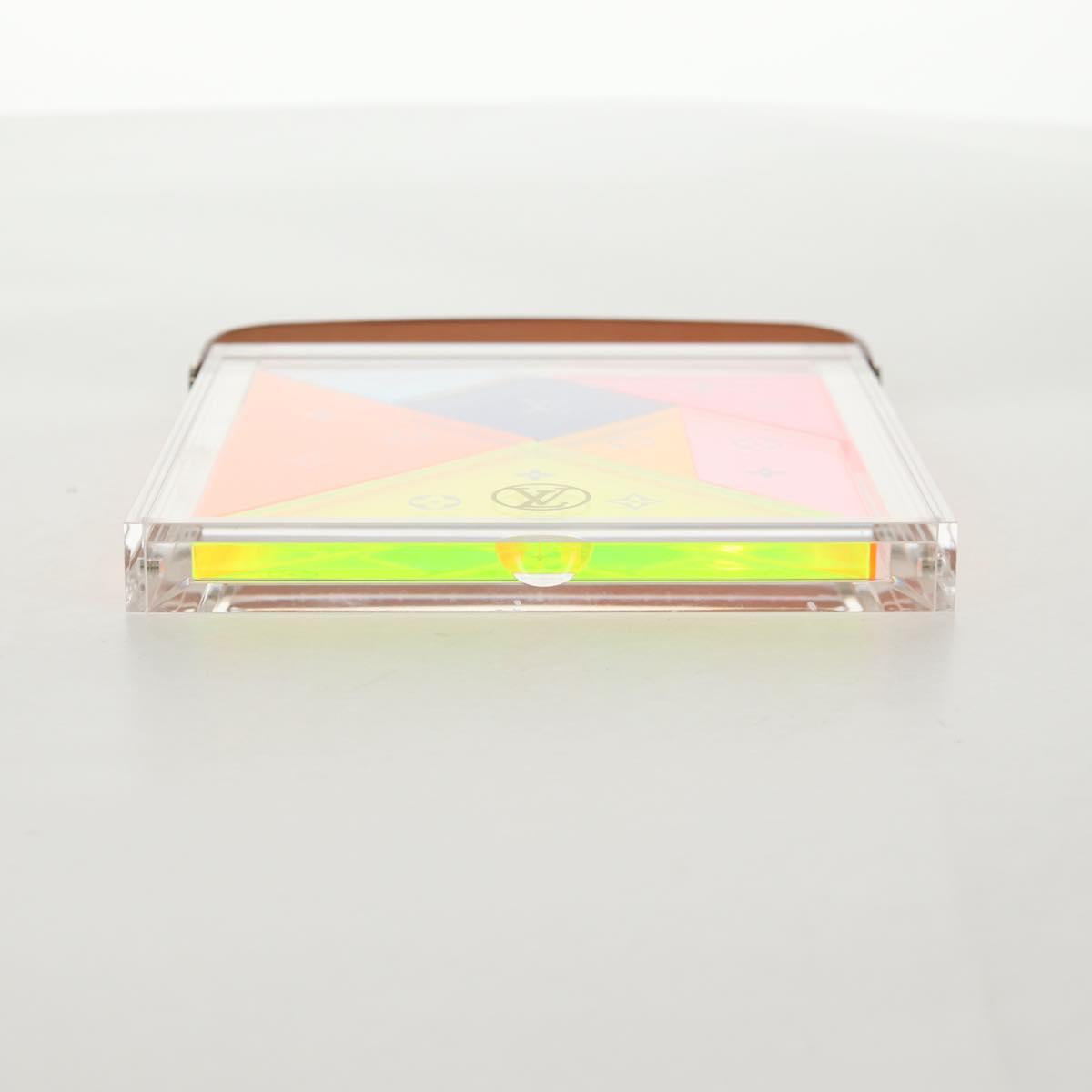 LOUIS VUITTON Tangram Puzzle Clear GI0480 LV Auth 136568M