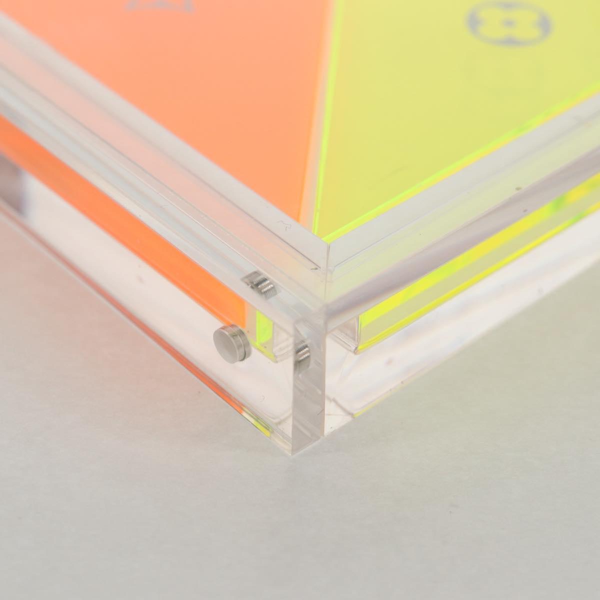 LOUIS VUITTON Tangram Puzzle Clear GI0480 LV Auth 136568M