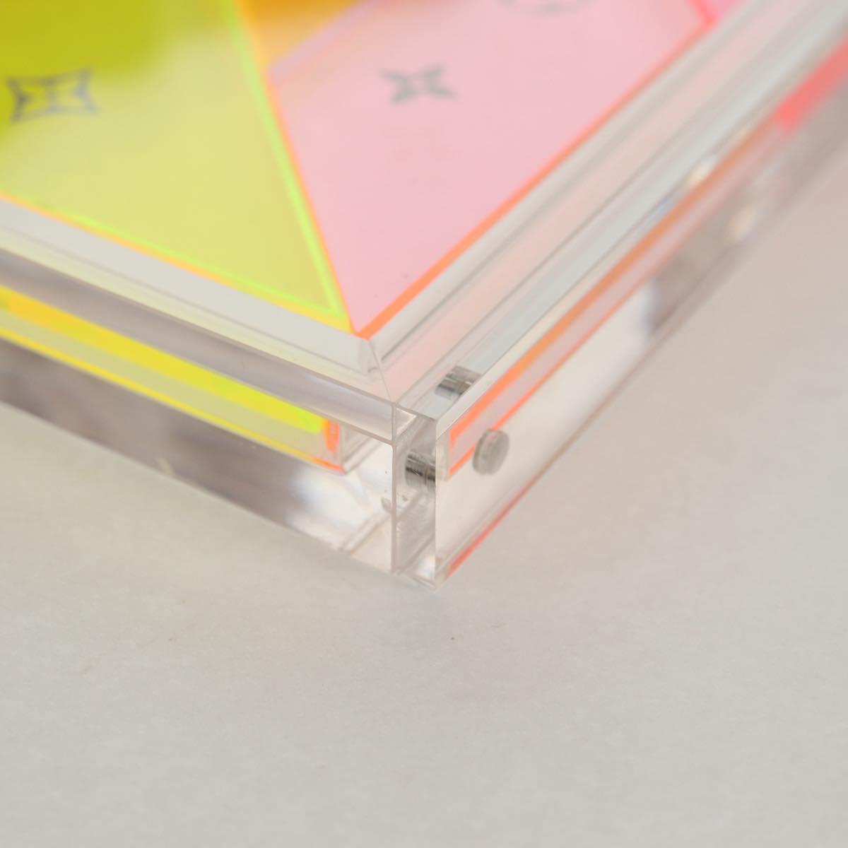 LOUIS VUITTON Tangram Puzzle Clear GI0480 LV Auth 136568M