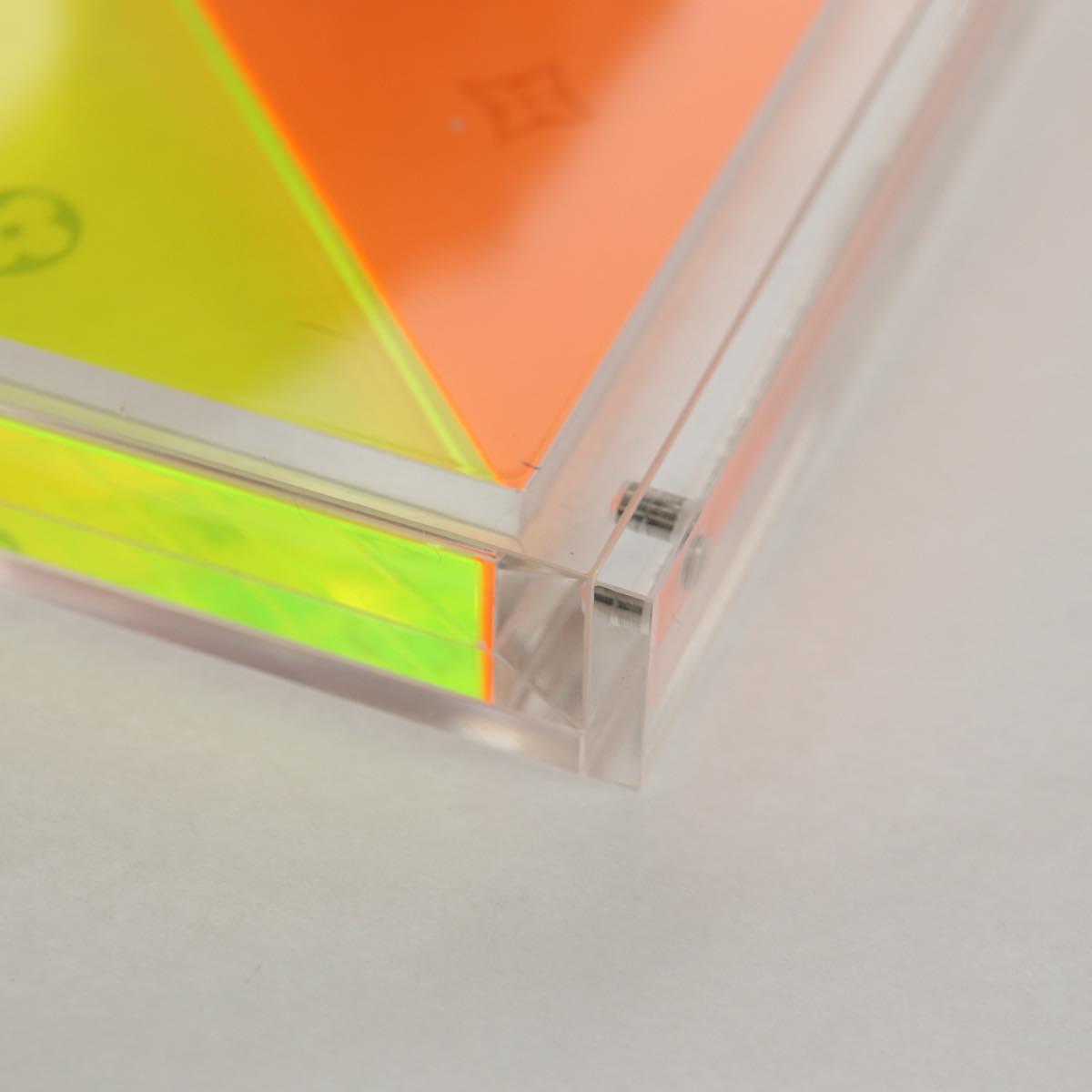 LOUIS VUITTON Tangram Puzzle Clear GI0480 LV Auth 136568M