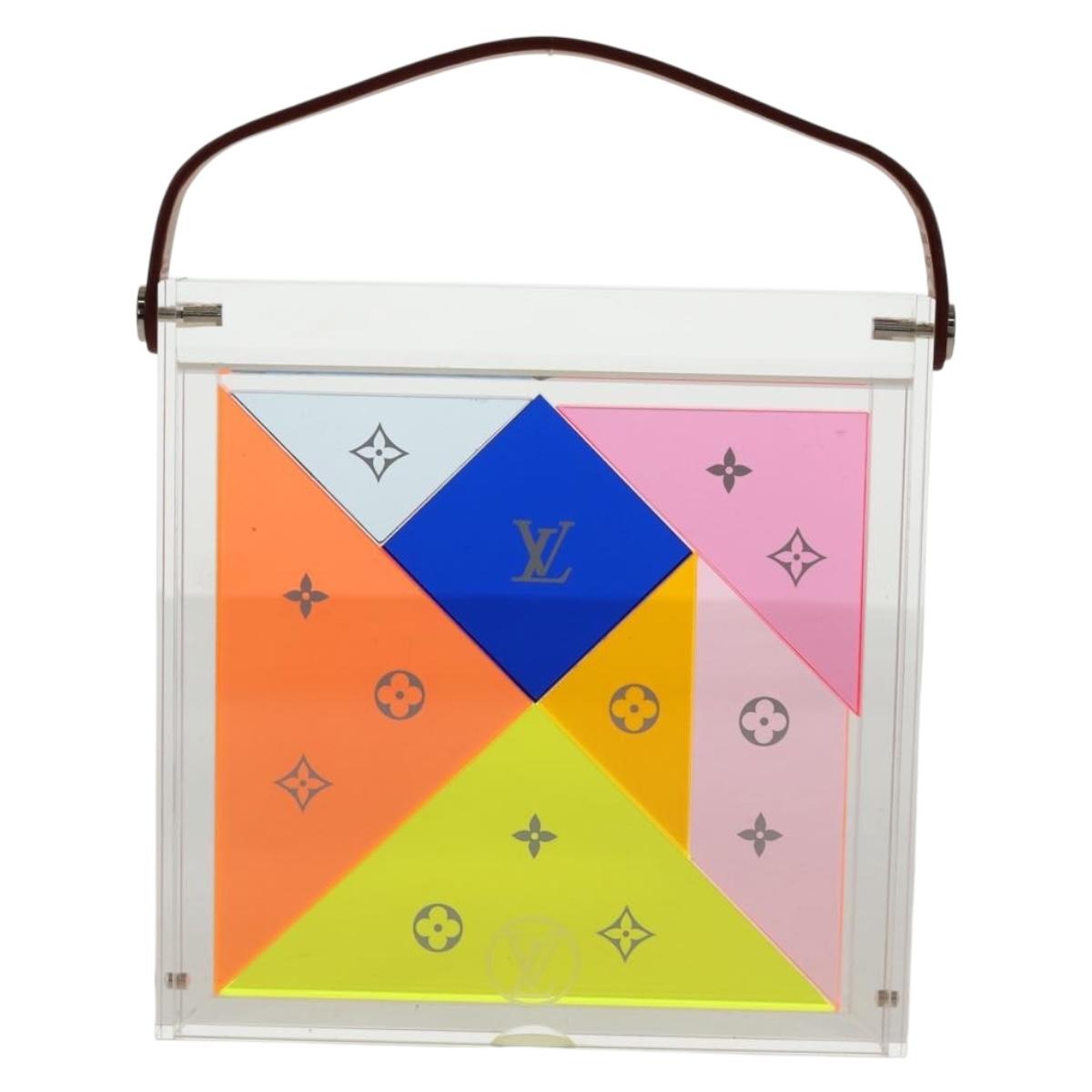 LOUIS VUITTON Tangram Puzzle Clear GI0480 LV Auth 136568M