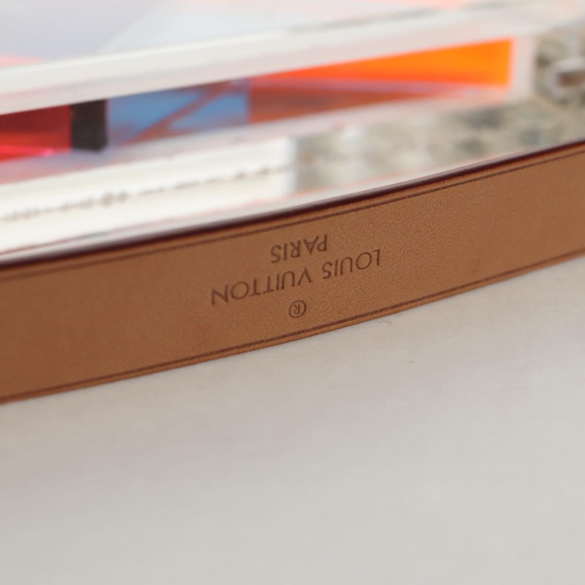 LOUIS VUITTON Tangram Puzzle Clear GI0480 LV Auth 136568M