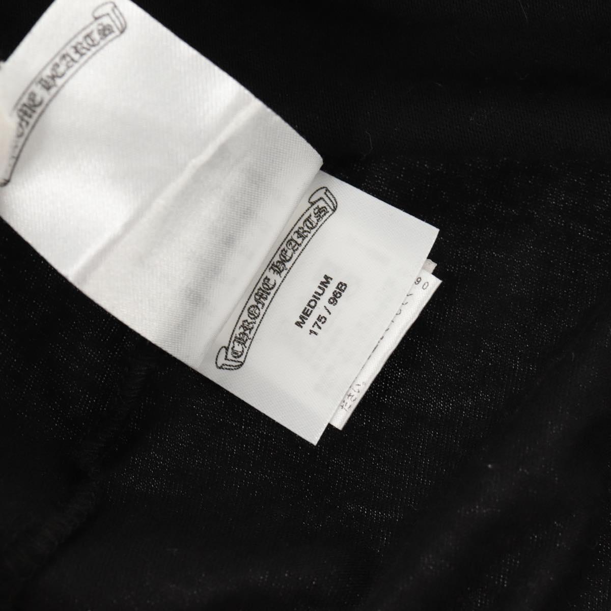 Chrome Hearts TShirt Cotton Black Auth 136573M