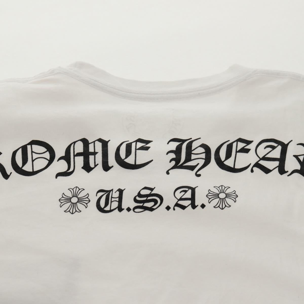 Chrome Hearts TShirt Cotton White Auth 136574M