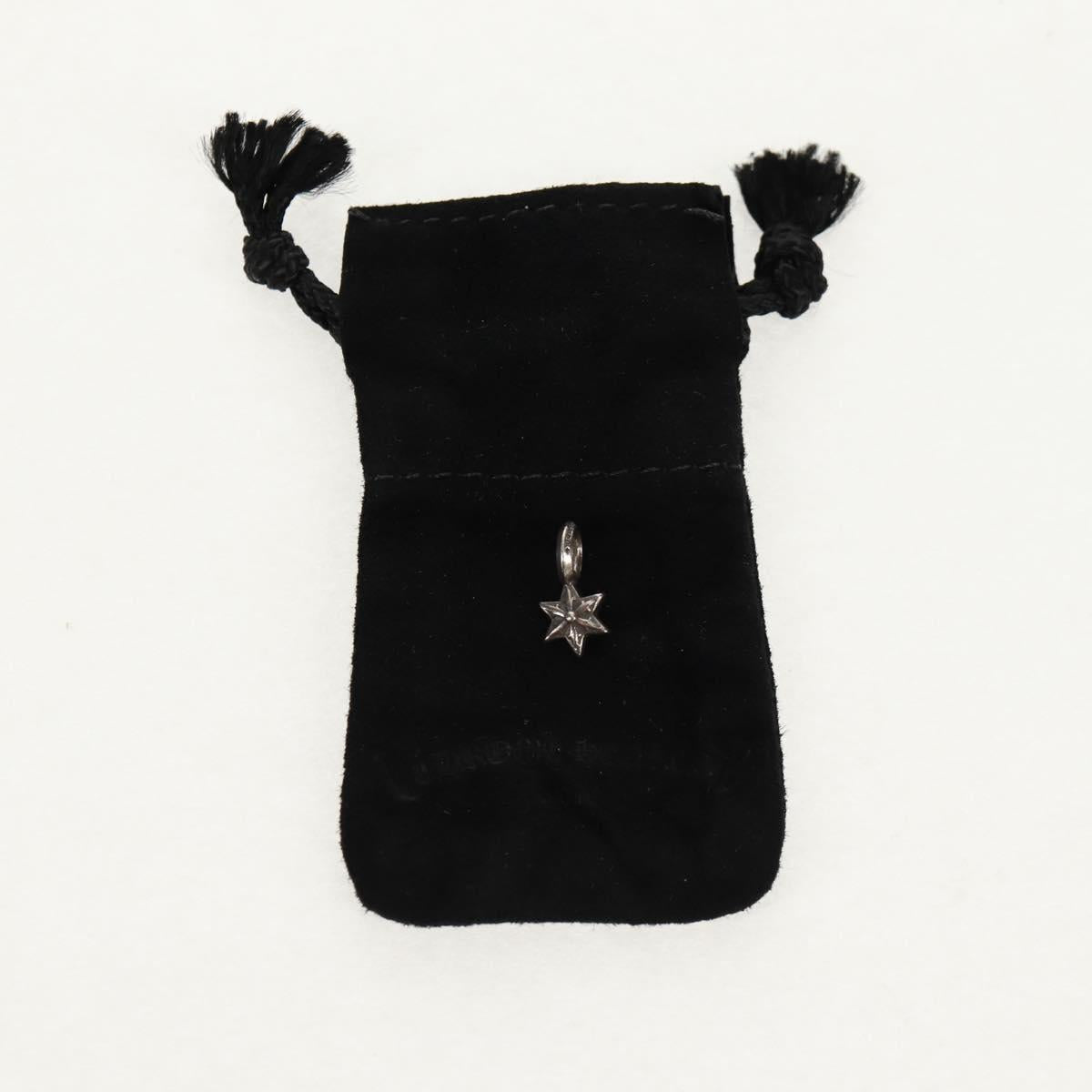Chrome Hearts Stack Star Charm Ag925 Silver Auth 136575M