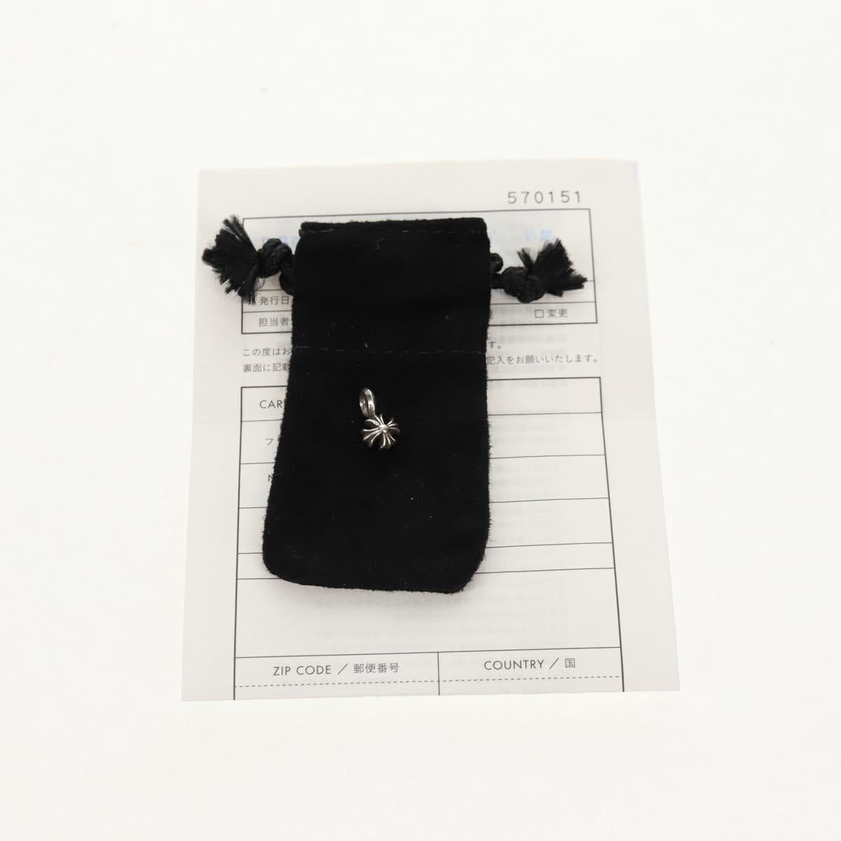 Chrome Hearts CH Plus Stack Charm Ag925 Silver Auth 136576M