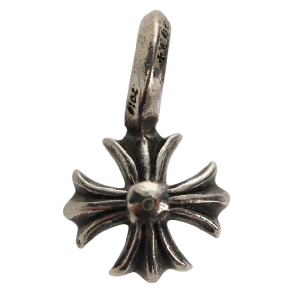 Chrome Hearts CH Plus Stack Charm Ag925 Silver Auth 136576M