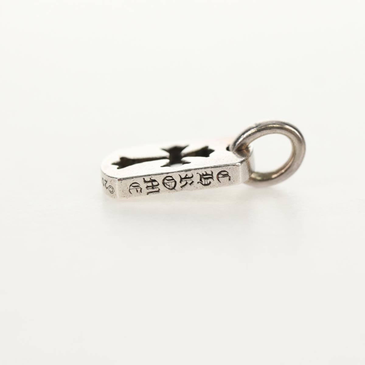 Chrome Hearts Tiny Cut Out Cross Charm Ag925 Silver Auth 136577M