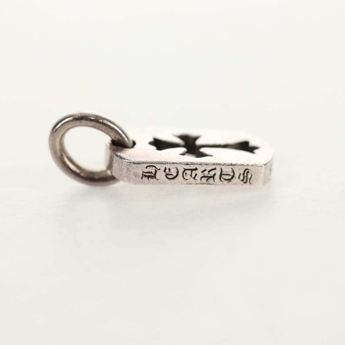 Chrome Hearts Tiny Cut Out Cross Charm Ag925 Silver Auth 136577M