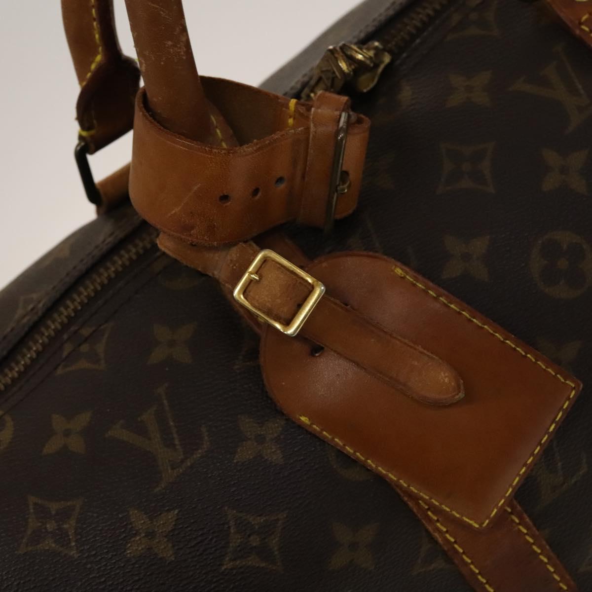 LOUIS VUITTON Monogram Keepall 50 Boston Bag M41426 LV Auth 136581