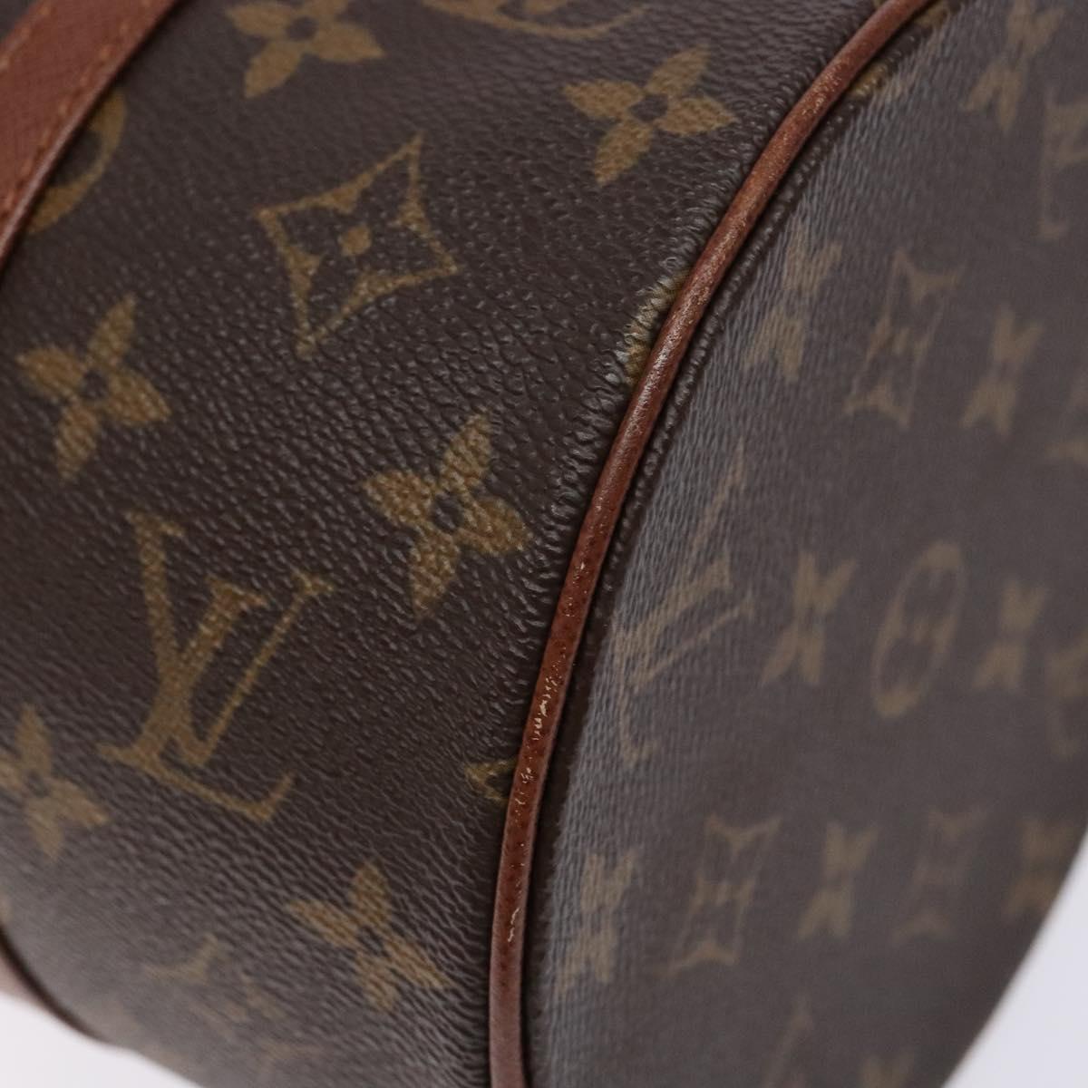 LOUIS VUITTON Monogram Papillon 30 Hand Bag M51385 LV Auth 136588