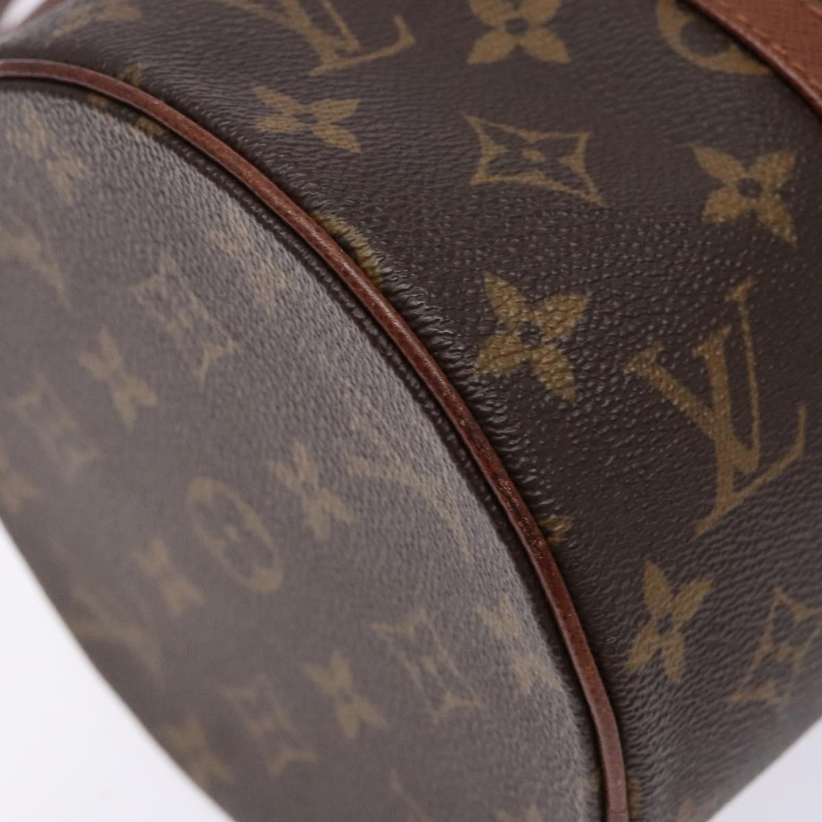 LOUIS VUITTON Monogram Papillon 30 Hand Bag M51385 LV Auth 136588