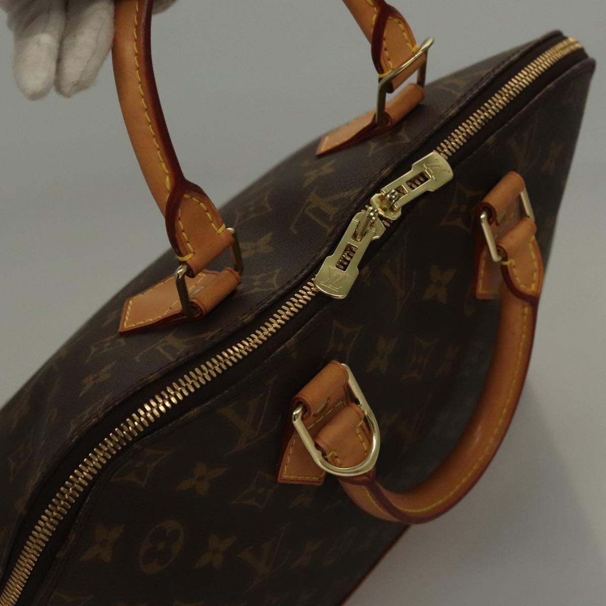 LOUIS VUITTON Monogram Alma Hand Bag M51130 LV Auth 136604