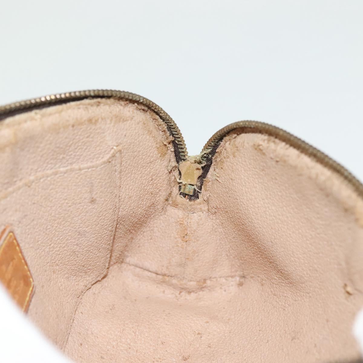 LOUIS VUITTON Monogram Pochette Cosmetic PM Pouch M43998 LV Auth 136628