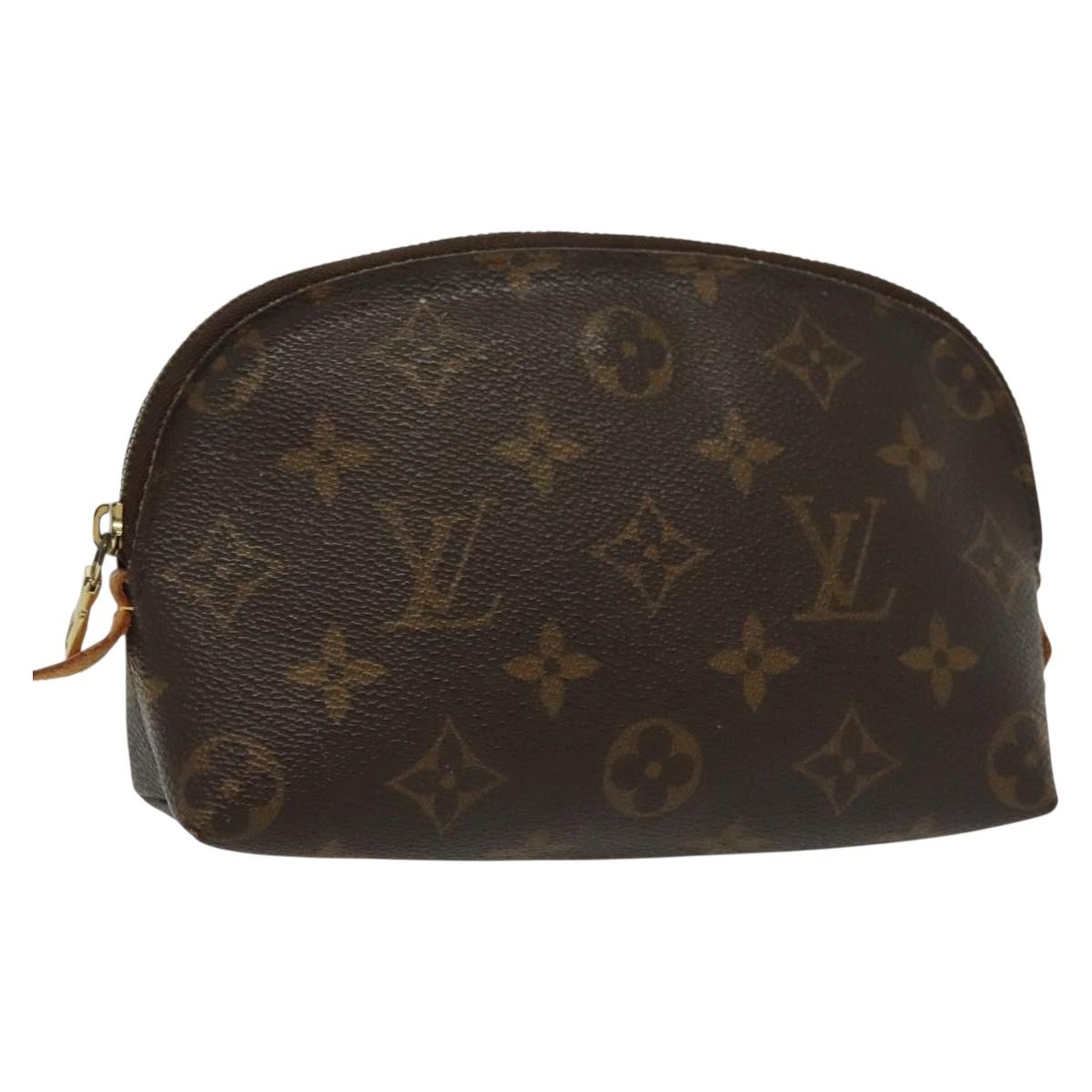LOUIS VUITTON Monogram Pochette Cosmetic PM Pouch M43998 LV Auth 136628