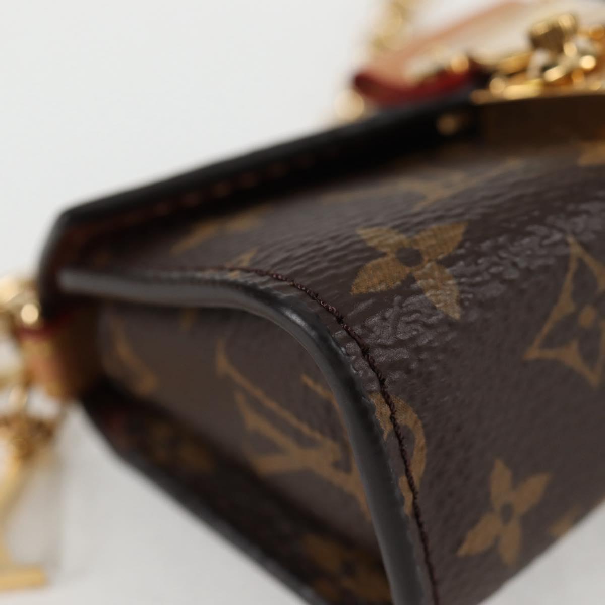 LOUIS VUITTON Monogram Bitsy Pouch M00991 LV Auth 136651M