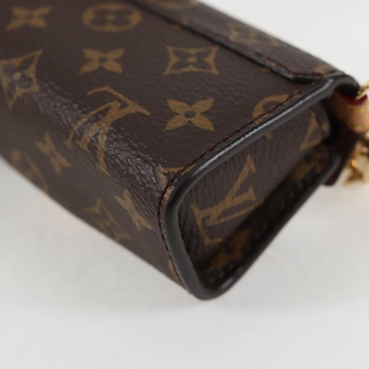 LOUIS VUITTON Monogram Bitsy Pouch M00991 LV Auth 136651SAM