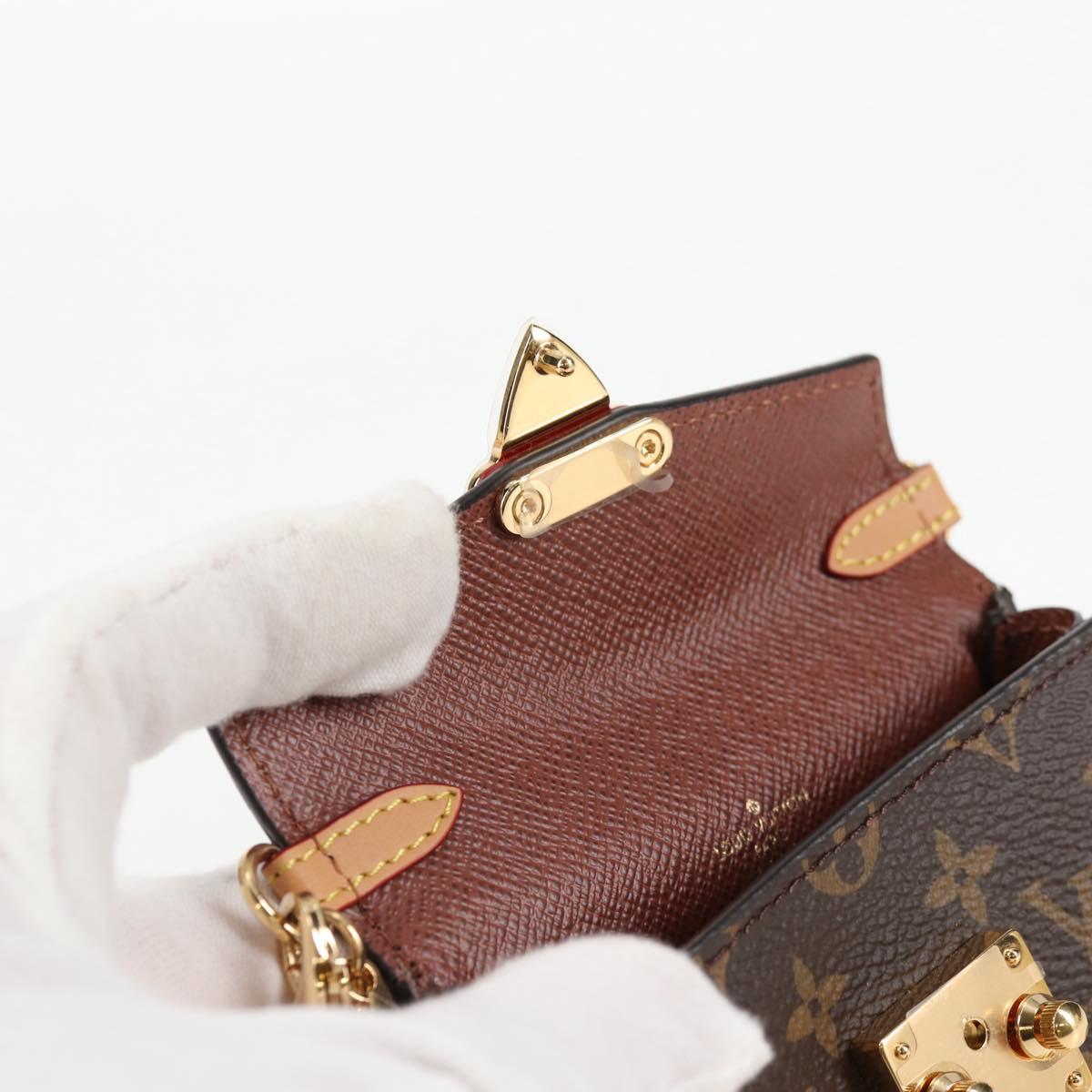 LOUIS VUITTON Monogram Bitsy Pouch M00991 LV Auth 136651SAM