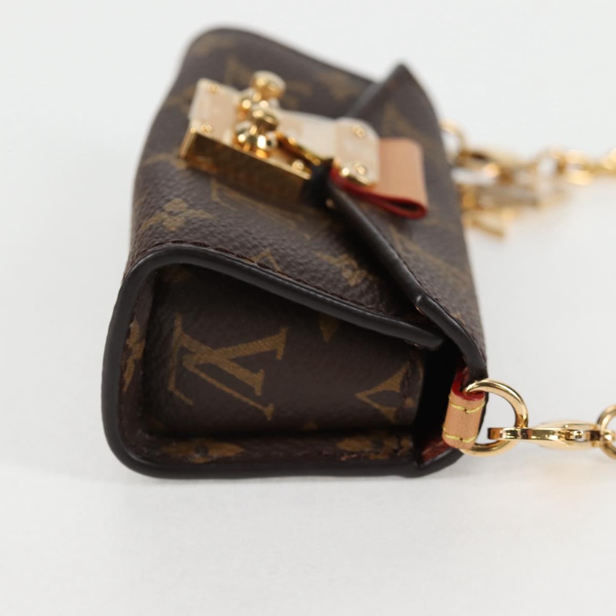 LOUIS VUITTON Monogram Bitsy Pouch M00991 LV Auth 136651M