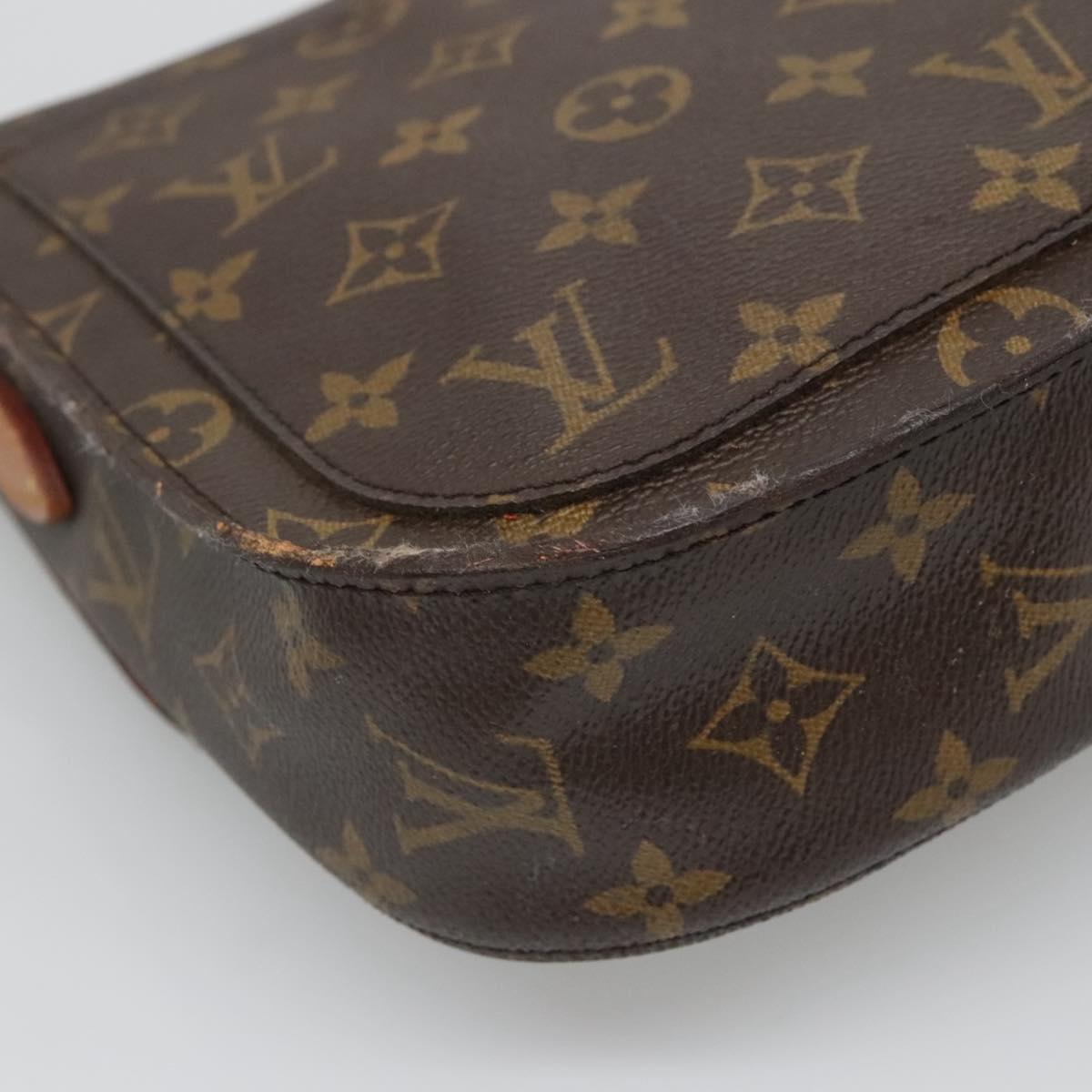 LOUIS VUITTON Monogram Saint Cloud GM Shoulder Bag M51242 LV Auth 136655