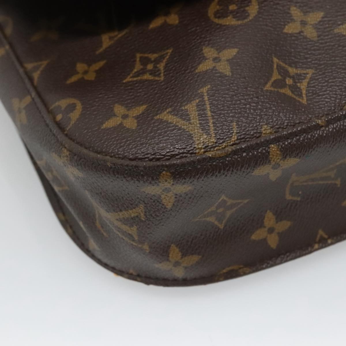 LOUIS VUITTON Monogram Saint Cloud GM Shoulder Bag M51242 LV Auth 136655
