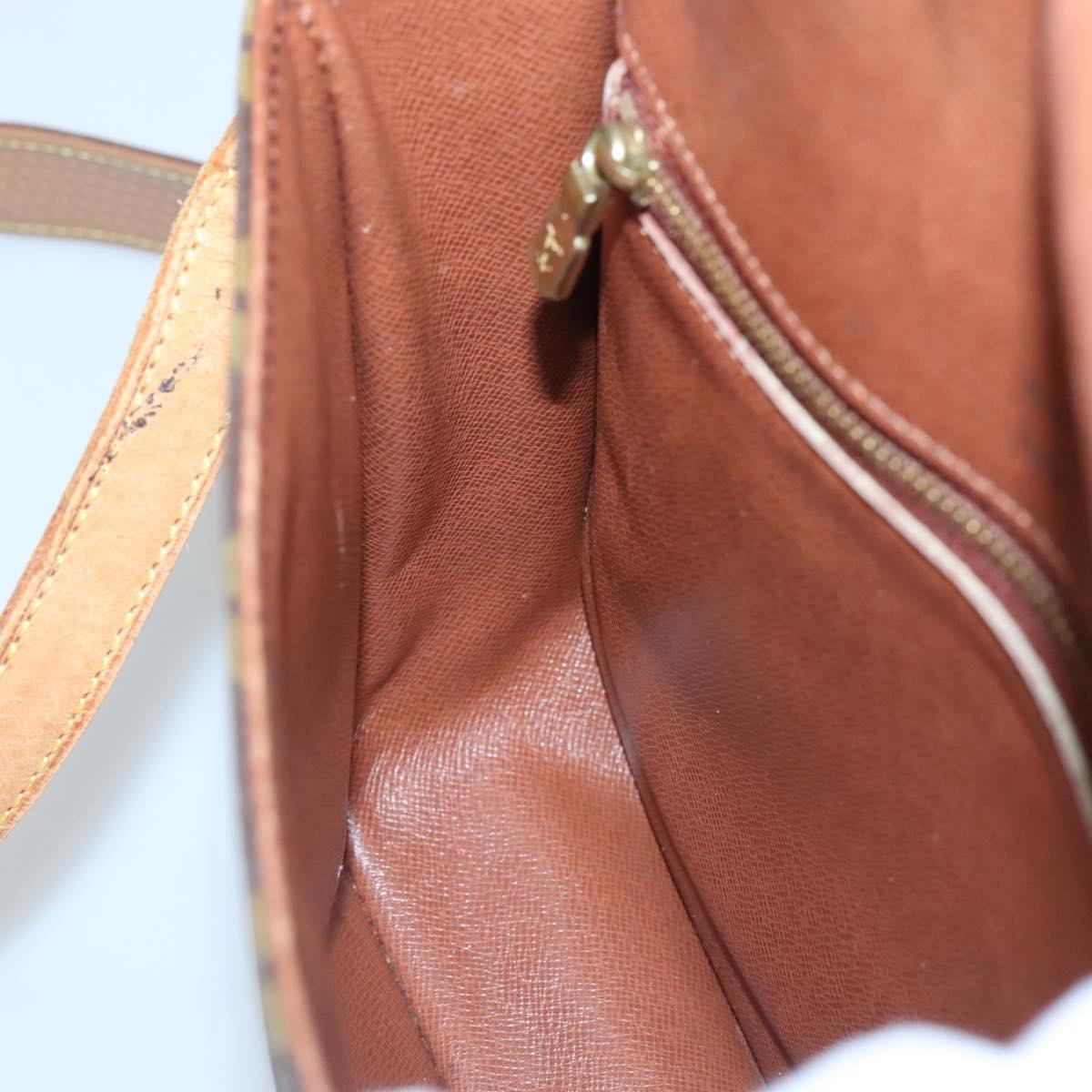 LOUIS VUITTON Monogram Saint Cloud GM Shoulder Bag M51242 LV Auth 136655