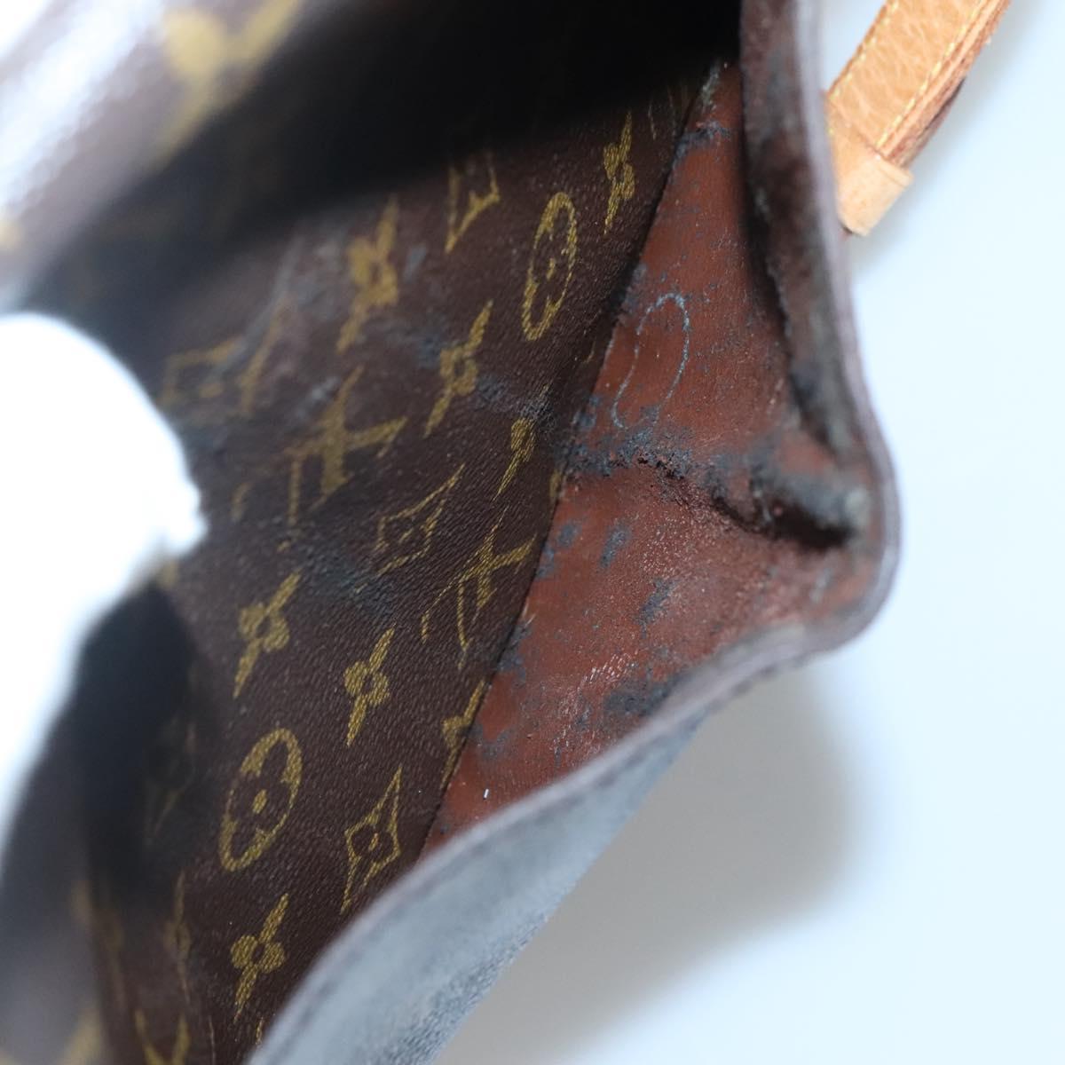 LOUIS VUITTON Monogram Saint Cloud GM Shoulder Bag M51242 LV Auth 136655