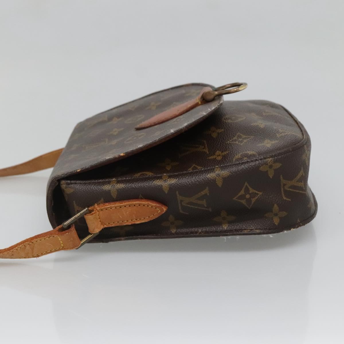 LOUIS VUITTON Monogram Saint Cloud GM Shoulder Bag M51242 LV Auth 136655