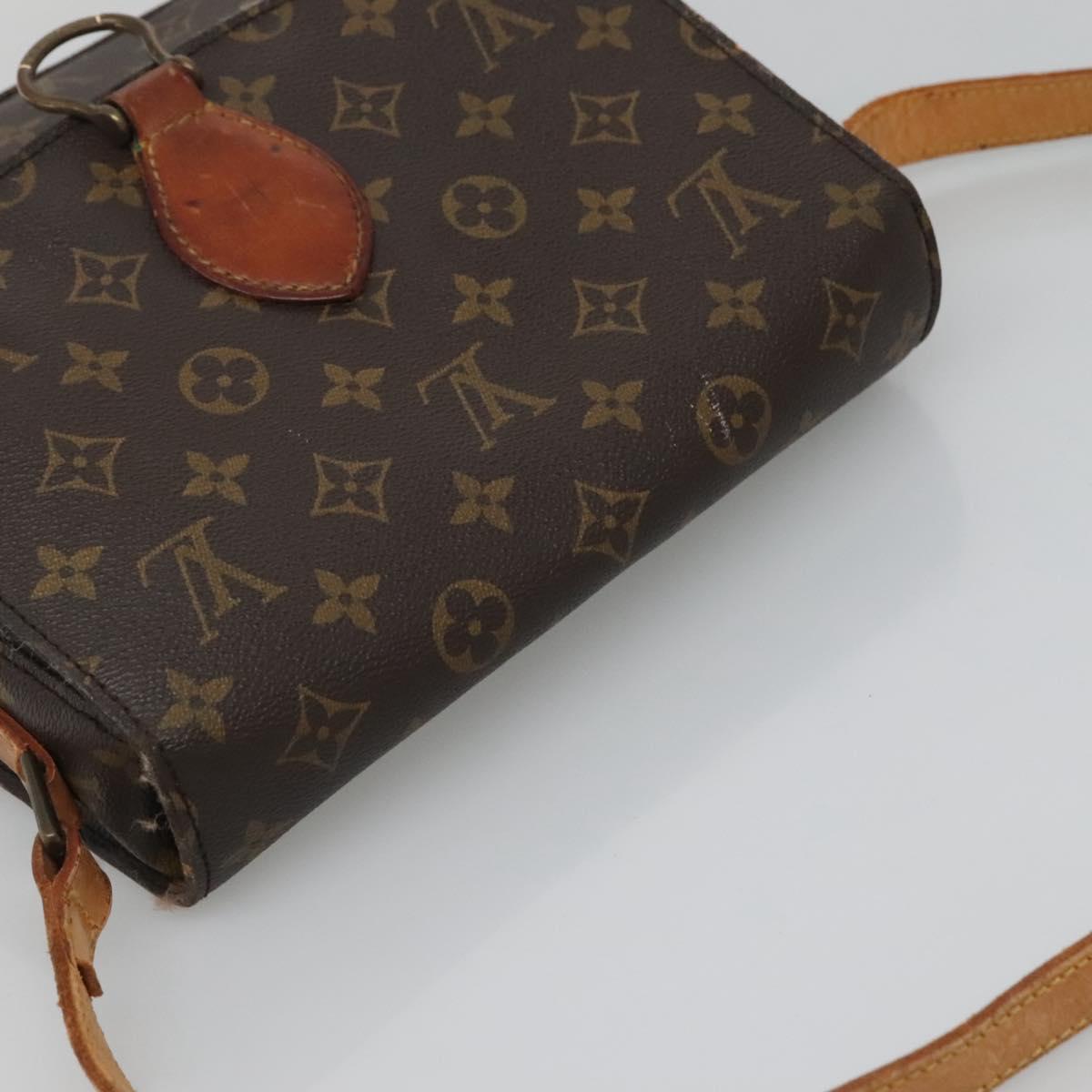 LOUIS VUITTON Monogram Saint Cloud GM Shoulder Bag M51242 LV Auth 136655