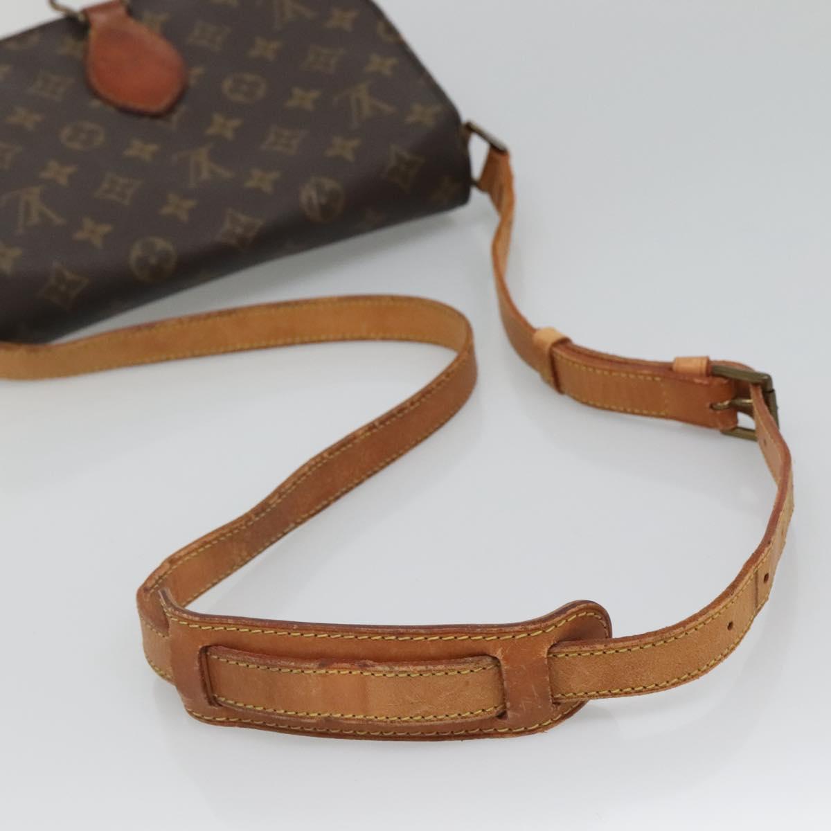 LOUIS VUITTON Monogram Saint Cloud GM Shoulder Bag M51242 LV Auth 136655