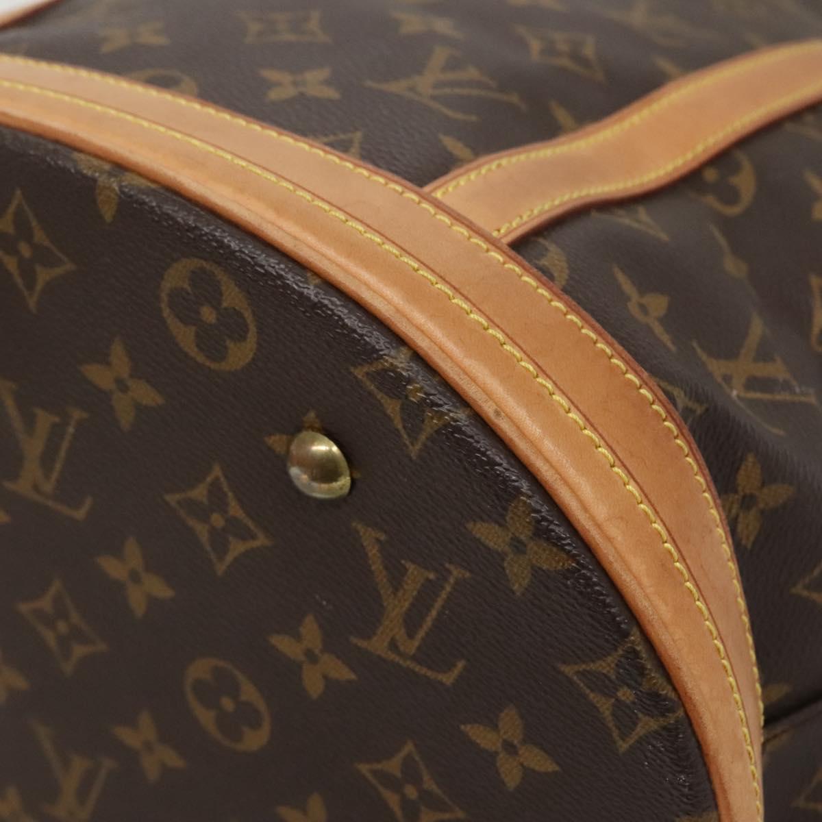 LOUIS VUITTON Monogram Bucket GM Shoulder Bag M42236 LV Auth 136660