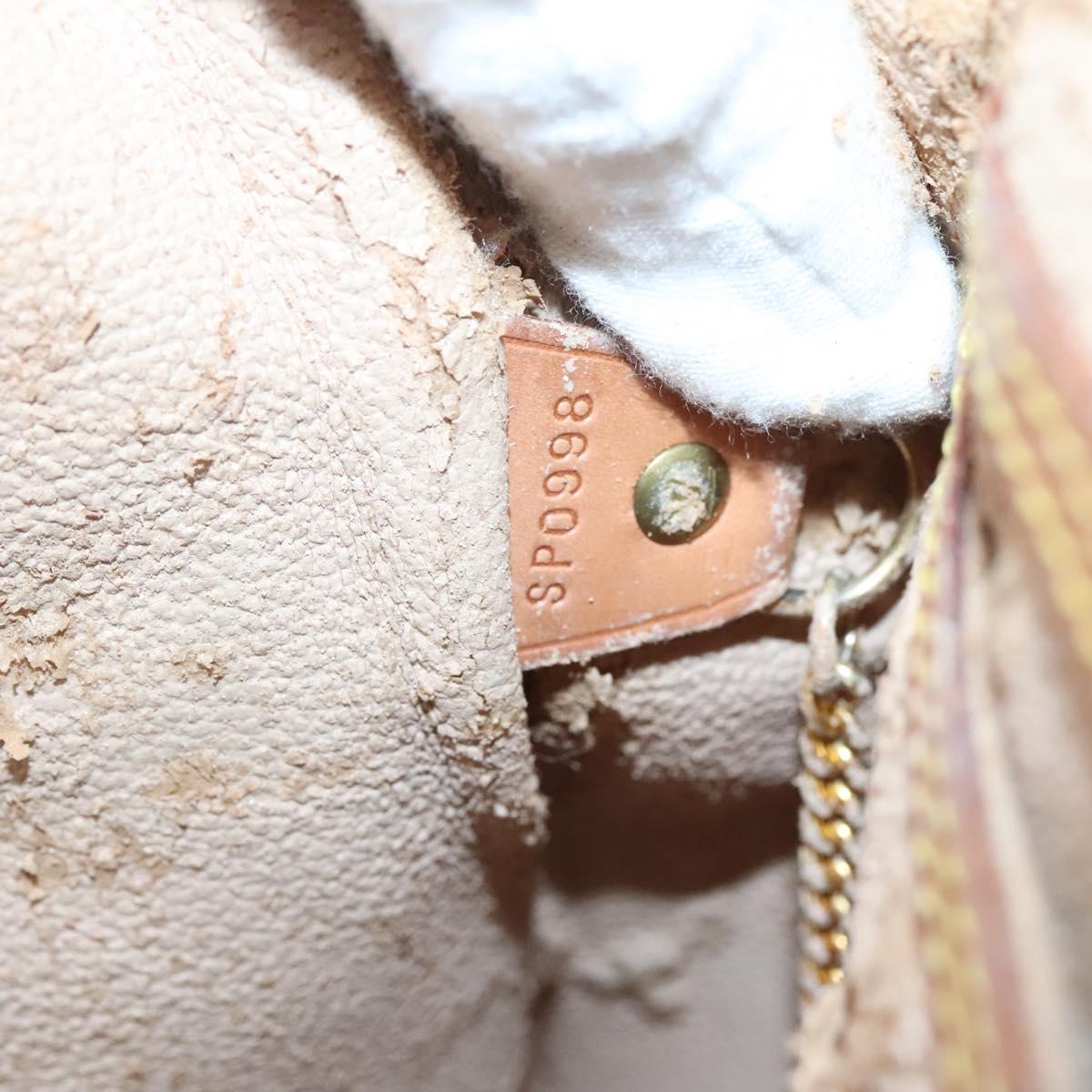 LOUIS VUITTON Monogram Bucket GM Shoulder Bag M42236 LV Auth 136660