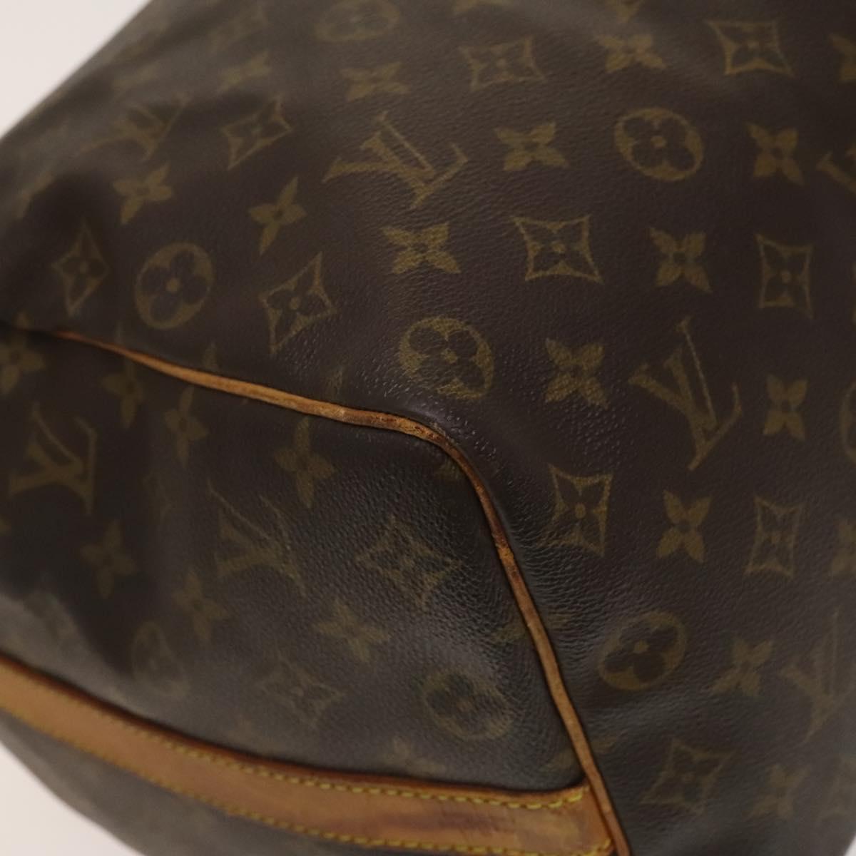 LOUIS VUITTON Monogram Keepall Bandouliere 50 Boston Bag M41416 LV Auth 136674