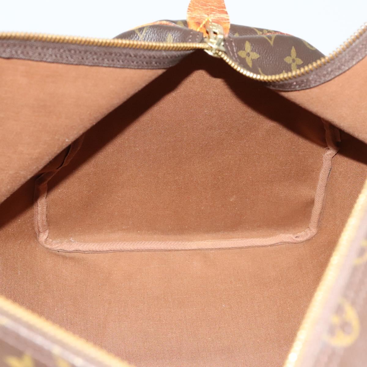 LOUIS VUITTON Monogram Keepall 55 Boston Bag M41424 LV Auth 136675