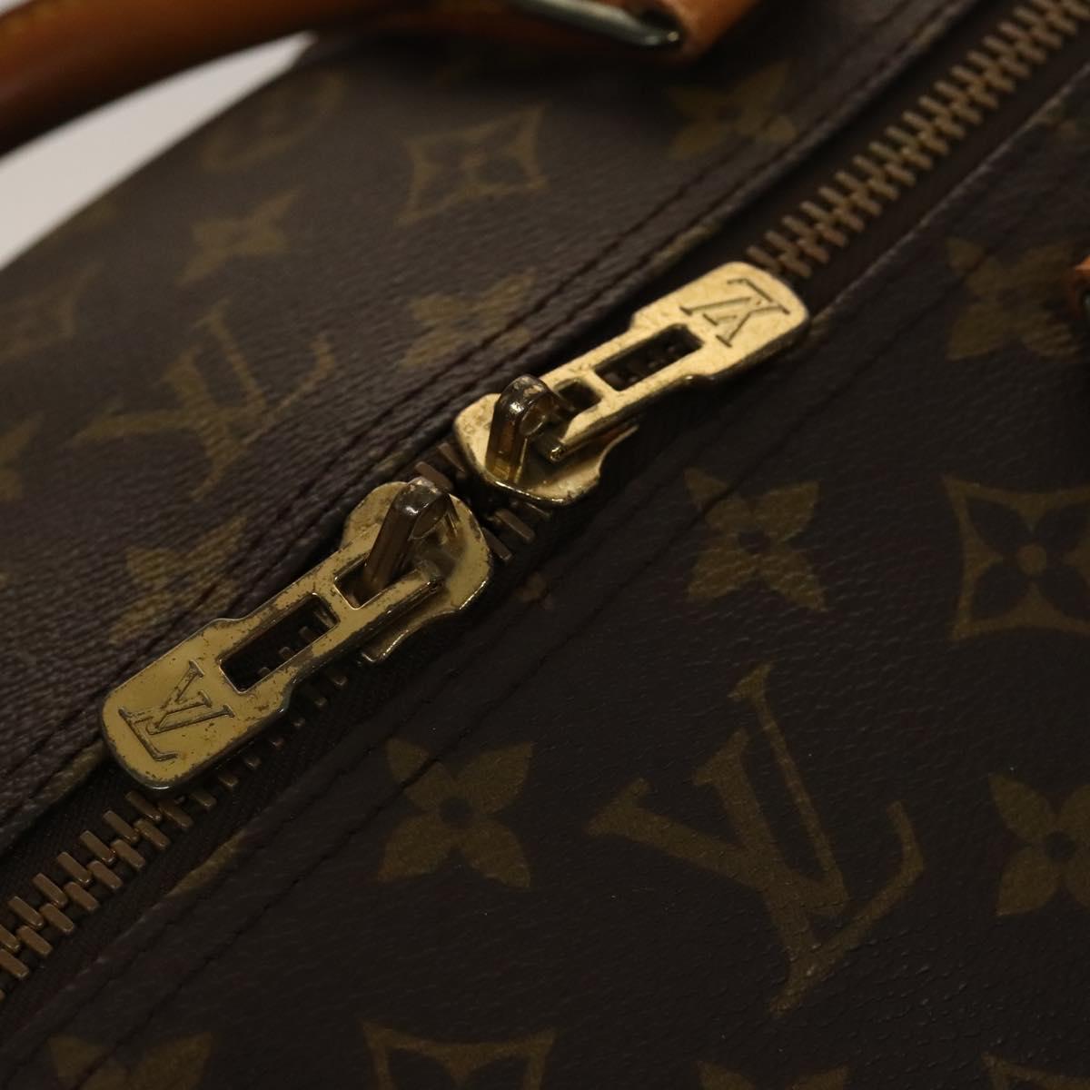 LOUIS VUITTON Monogram Keepall 60 Boston Bag M41422 LV Auth 136677