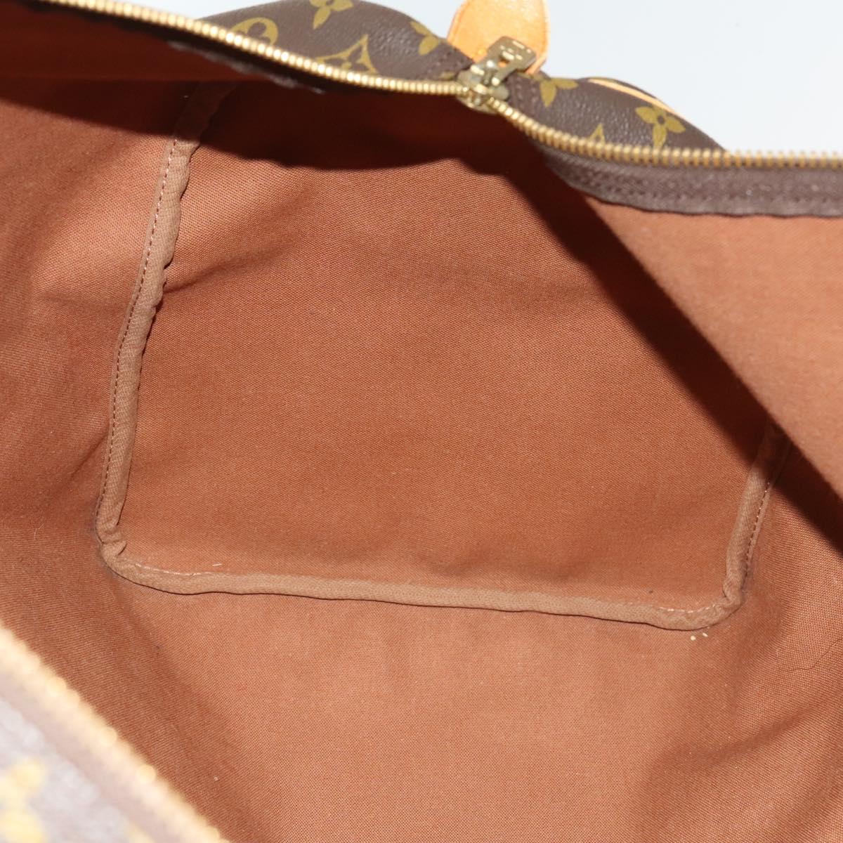 LOUIS VUITTON Monogram Keepall 60 Boston Bag M41422 LV Auth 136677