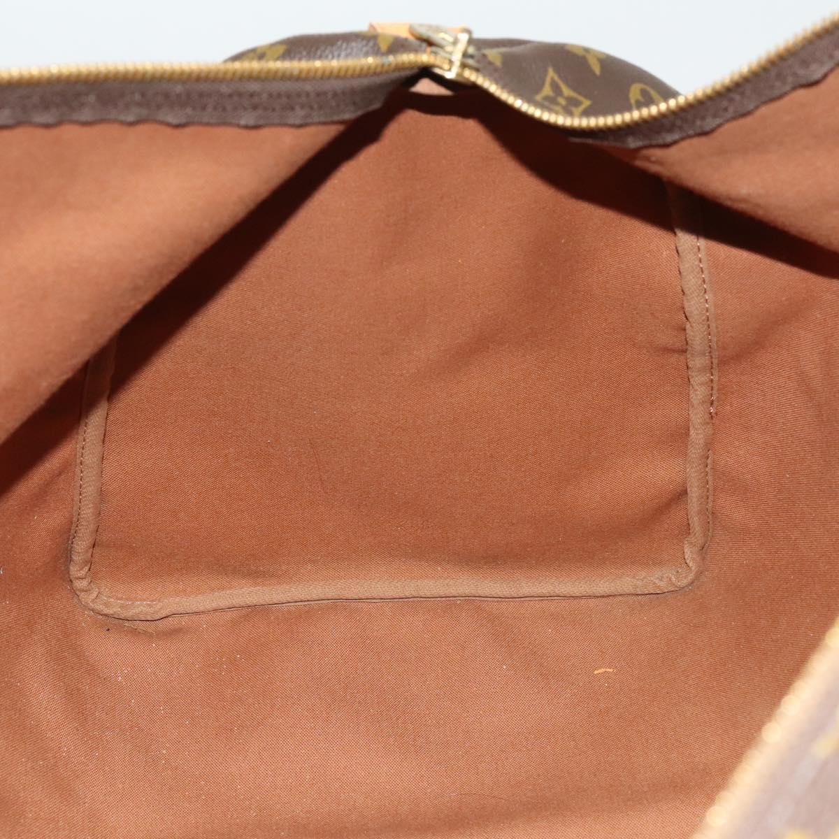 LOUIS VUITTON Monogram Keepall 60 Boston Bag M41422 LV Auth 136677