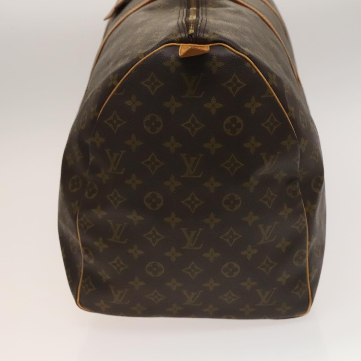 LOUIS VUITTON Monogram Keepall 60 Boston Bag M41422 LV Auth 136677