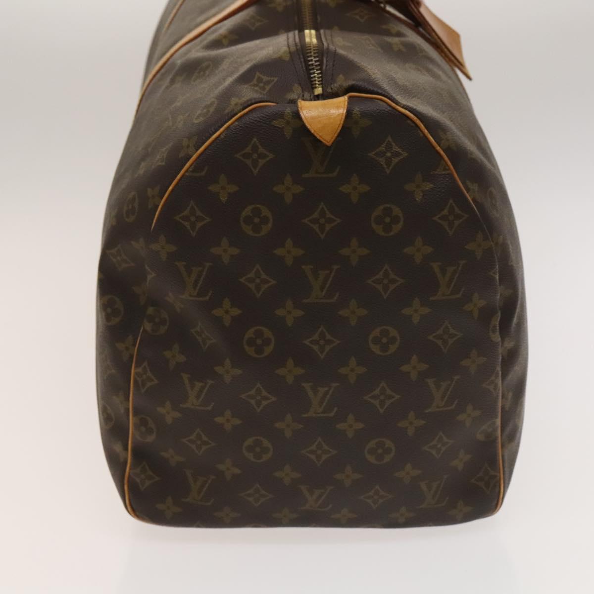 LOUIS VUITTON Monogram Keepall 60 Boston Bag M41422 LV Auth 136677